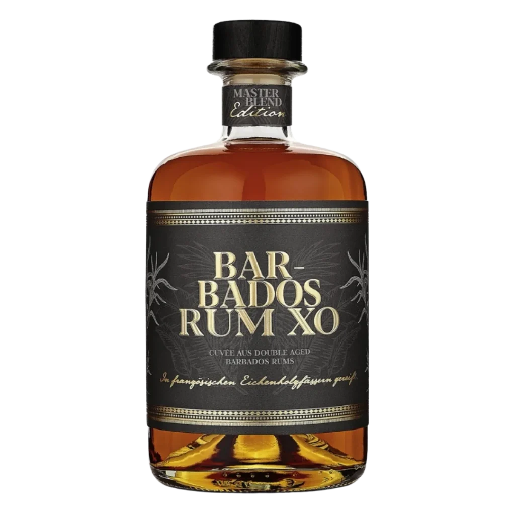 Fles Barbados XO. Rum