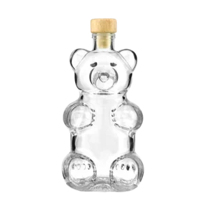 Fles 350 ml in vorm van beertje
