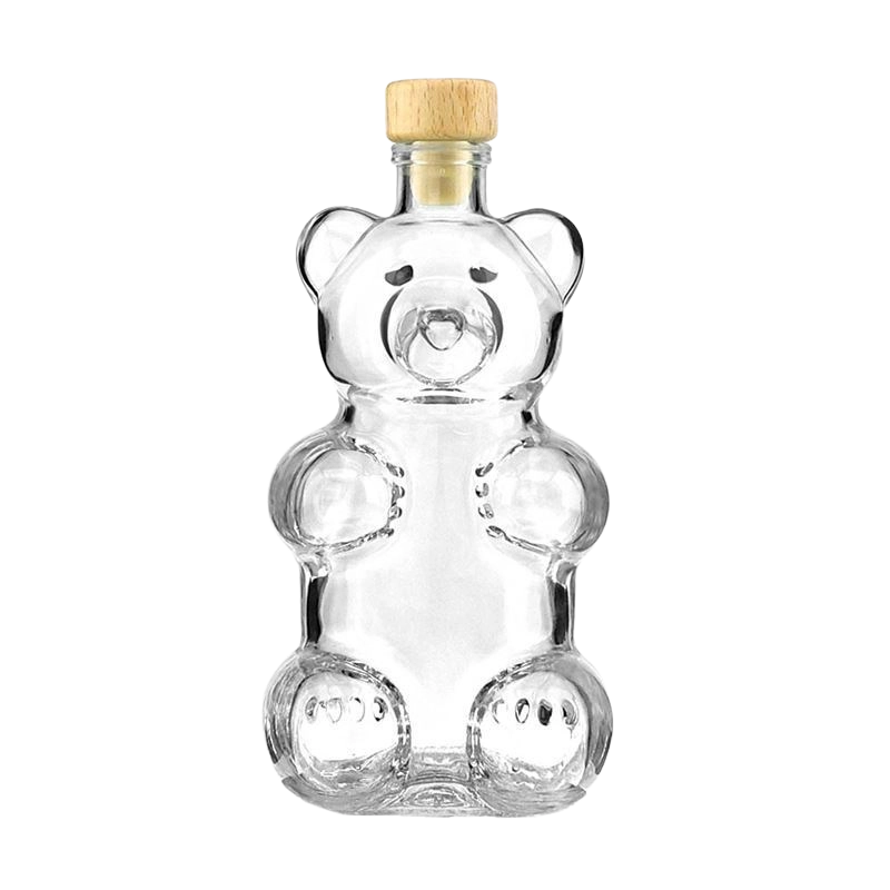 Fles 350 ml in vorm van beertje