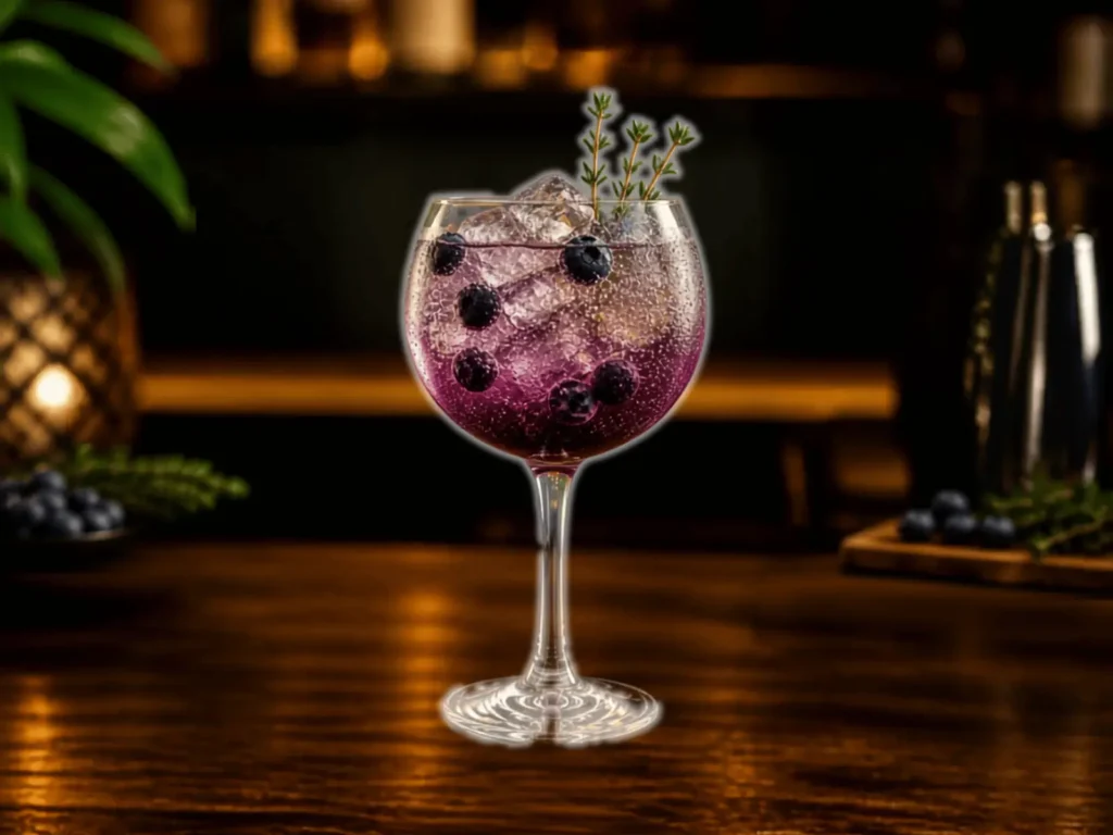 Blueberry-Cinnamon Spritz