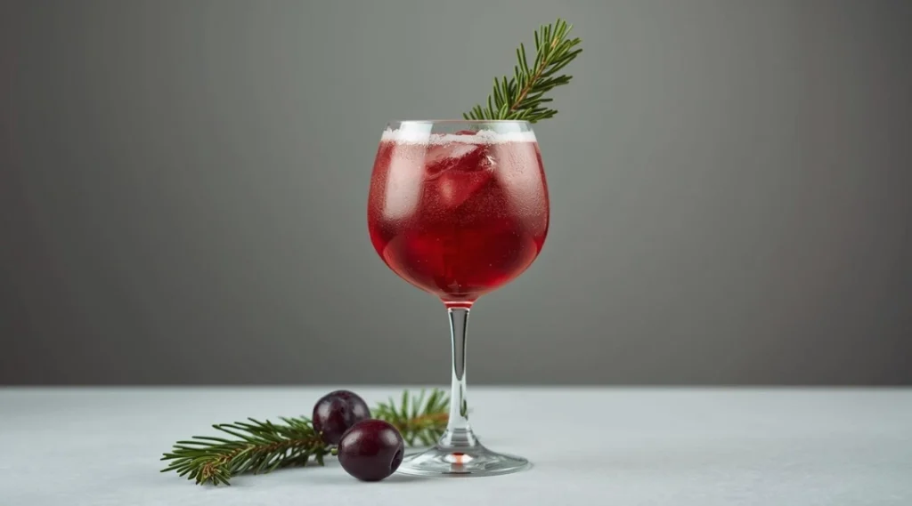 Winter Plum Spritz