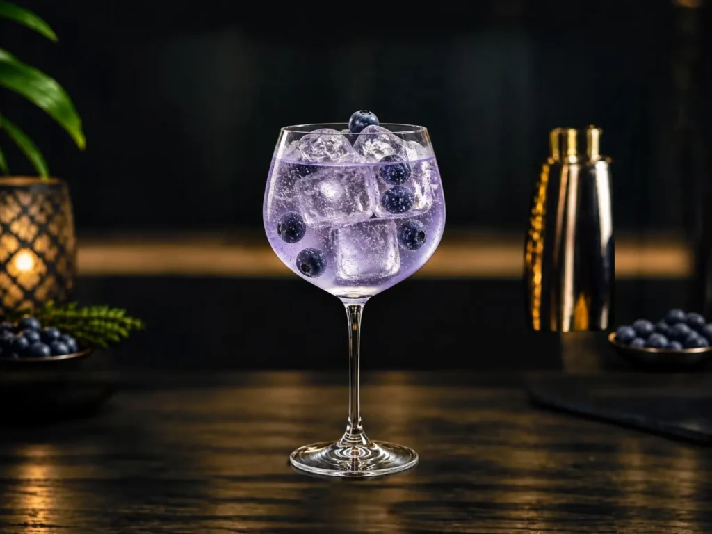 Blueberry Gin & Tonic