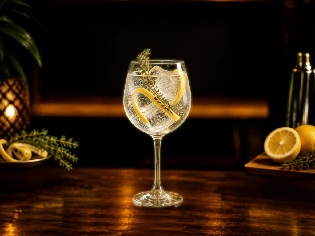 Lemon Thyme Gin Tonic