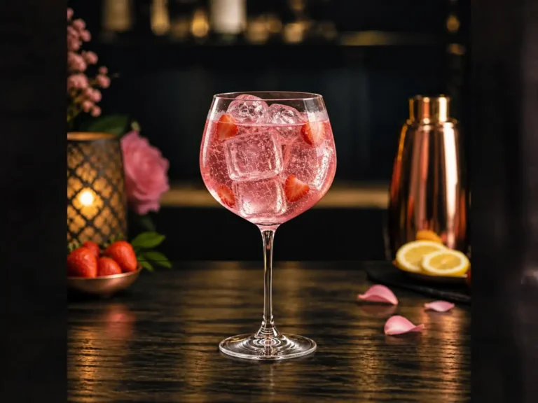 Pink Gin Rose Lemonade